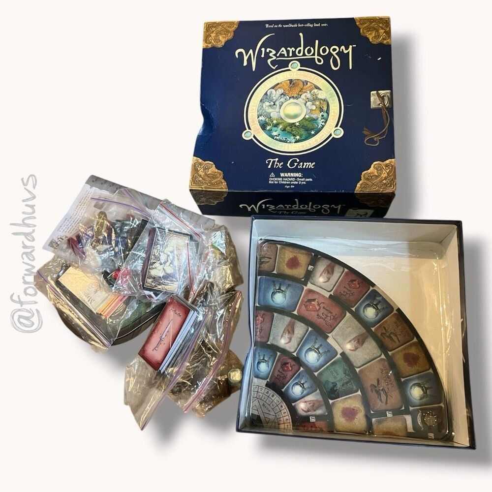 Wizardology: The Game – Complete Fantasy Board Game (2007 Mattel)